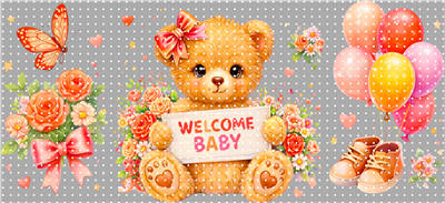 16oz Cartoon-T  3386